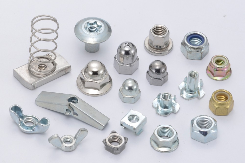 Nylock Nut / Cap Nut / Flange Nut / High Nut / T Nut / Wing Nut / Weld Nut / Cage Nut_鉅耕有限公司_Arun